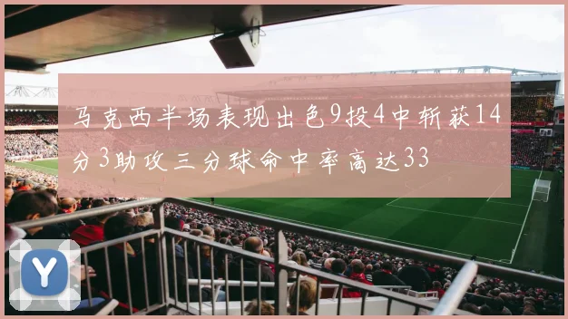 马克西半场表现出色9投4中斩获14分3助攻三分球命中率高达33